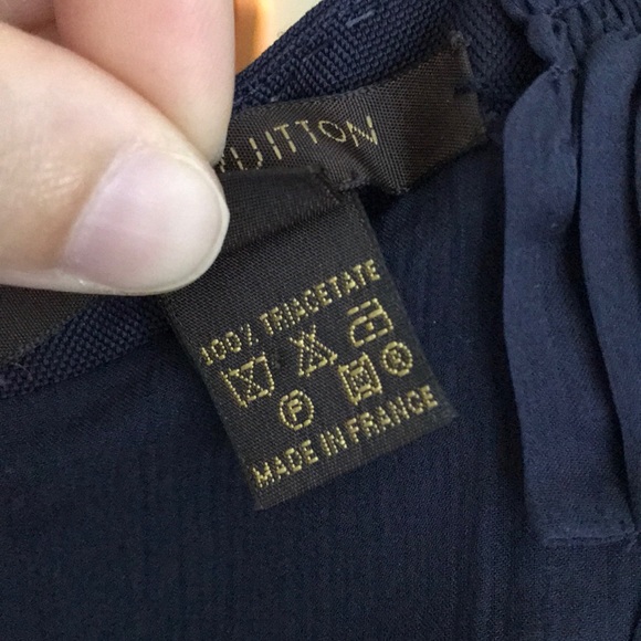 Louis Vuitton Navy Corset Top - Picture 7 of 7